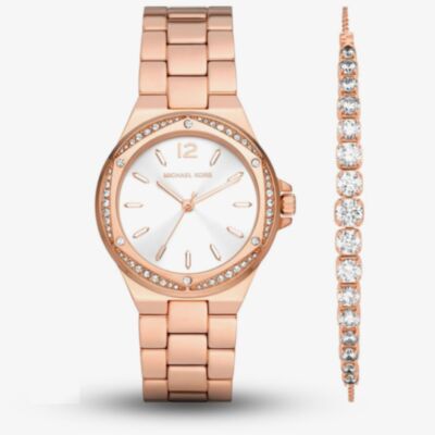 Michael Kors Ladies Lennox Gift Set Watch MK1053SET