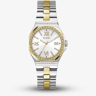 Guess Ladies Empress Two Tone Bracelet Watch GW1095L3