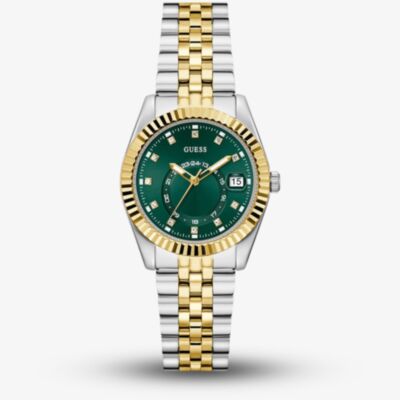 Guess Ladies Jada Three Tone Colour Bracelet Watch GW0936L3
