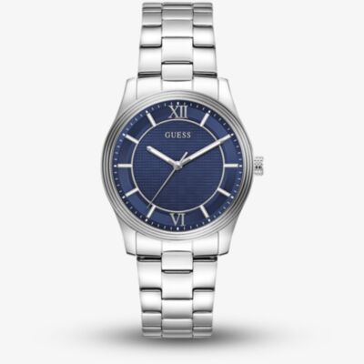 Guess Mens Quentin Silver Bracelet Watch GW1127G1