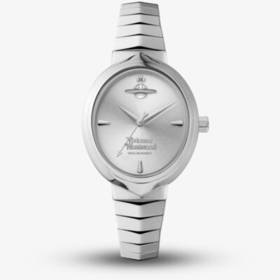 Vivienne Westwood Ladies Armour Silver Watch VV314SLSL 