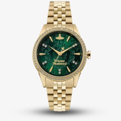 Vivienne Westwood Ladies Little Wallace Green Dial Watch VV327GRGD