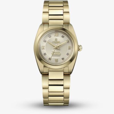 Vivienne Westwood Ladies Tavistock Golden Bracelet Watch VV356LGYGD