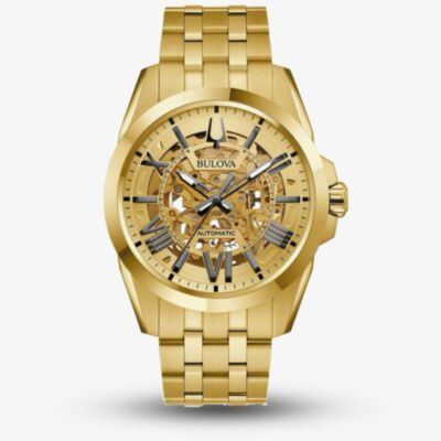 Bulova Mens Sutton Automatic Strap Watch 97A162