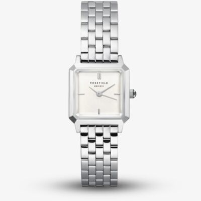 ROSEFIELD Ladies Boxelle White Dial Bracelet Watch BWSSS-B02