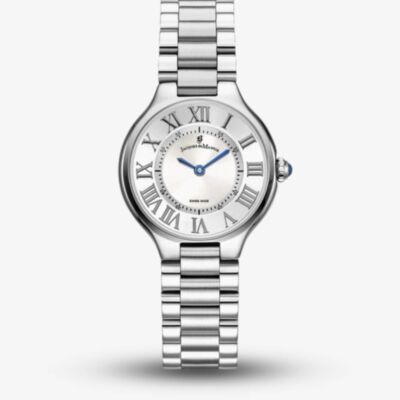 Jacques du Manoir Ladies Celine Silver Dial Bracelet Watch JWL06001
