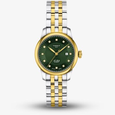 Tissot Ladies Le Locle Gold Plated Two Colour Bracelet Watch T006.207.22.096.01