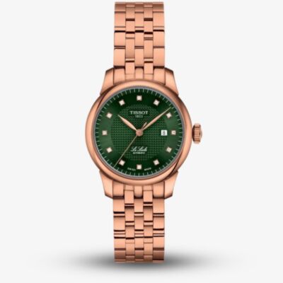 Tissot Ladies Le Locle Rose Gold Plated Bracelet Watch T006.207.33.096.00