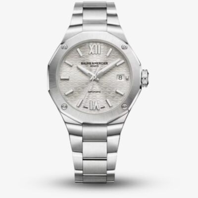 Ex-Display Baume & Mercier Riviera Silver Dial Watch BM0A10615