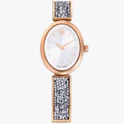 Swarovski Ladies Crystal Rock Oval Watch 5656851