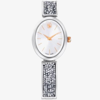 Swarovski Ladies Crystal Rock Silver Watch 5656878