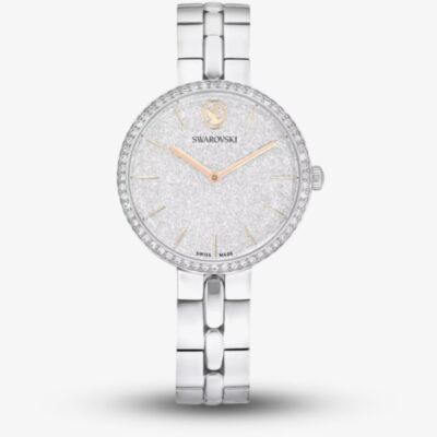 Swarovski Cosmopolitan Glitter Dial Silver Watch 5742475