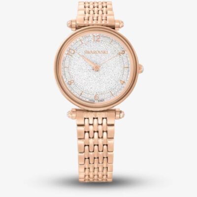 Swarovski Ladies Crystalline Rose Gold Watch 5656911
