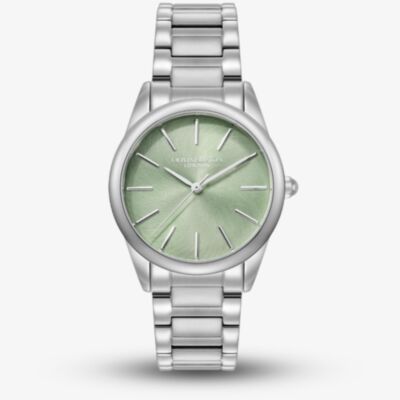 Olivia Burton Ladies Intensity Green Dial Watch 24000236