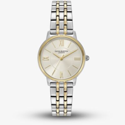Olivia Burton Ladies Westbourne Two Colour Bracelet Watch 24000351