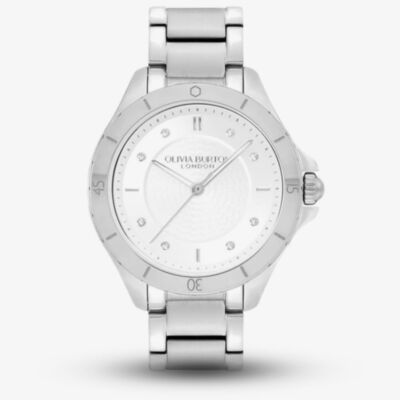 Olivia Burton Ladies Sport Luxe Guilloche Watch 24000039