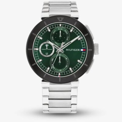Tommy Hilfiger Lorenzo Green Dial Watch 1792117