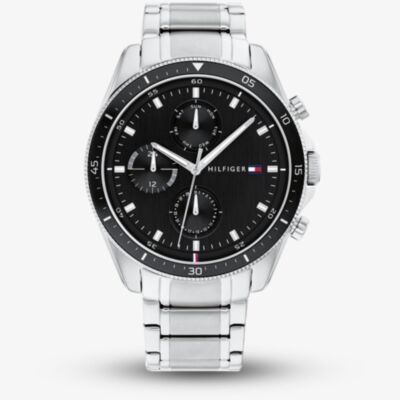 Tommy Hilfiger Parker Mens Silver Watch 1791835