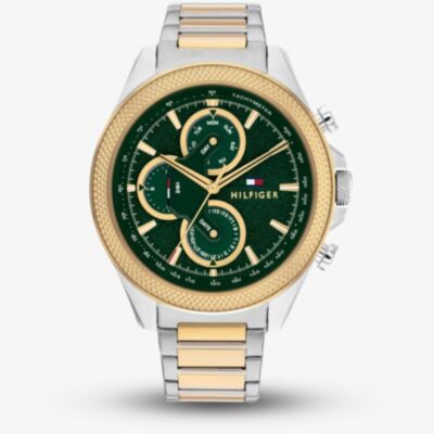 Tommy Hilfiger Mens Clark Two Tone Watch 1792079