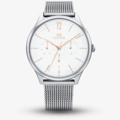 Tommy Hilfiger Ladies Layla Silver Chronograph Watch 1782456