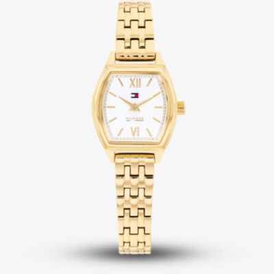 Tommy Hilfiger Ladies Gold Plated Bracelet Watch 1782870