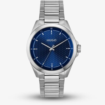 HUGO Mens #Seam Blue Bracelet Watch 1530451