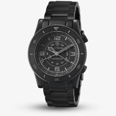 Elliot Brown Beachmaster Blackout Black & Grey GMT Watch 0H0-621-B09