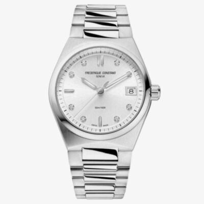 Frederique Constant Ladies Highlife White Dial Stainles Steel Watch FC-240SD2NH6B