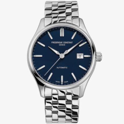 Frederique Constant Mens Classic Automatic Blue Dial Watch FC-303NN5B6B