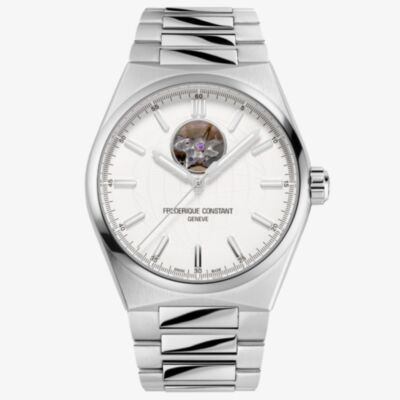Frederique Constant Ladies Highlife Automatic Heratbeat White Dial Watch FC-310S4NH6B