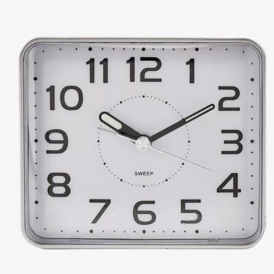  Hometime Black Dual Indicating Light System Alarm Clock 5291B