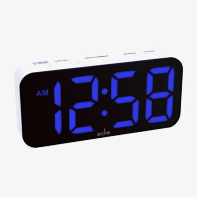 Acctim Jaxon Led Colour Change Digital Alarm Clock 16512