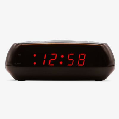 Acctim Miramar Black USB Digital Alarm Clock 16413