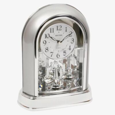 Rhythm Two Tone Chrome Pendulum Mantel Clock 4SG696WR19