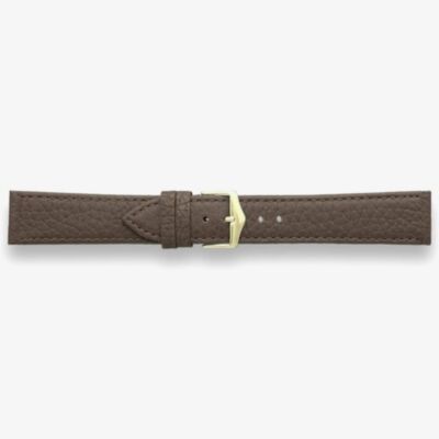 Darlena York Brown Anti Allergy Leather Watch Strap LS1302 BRN Y