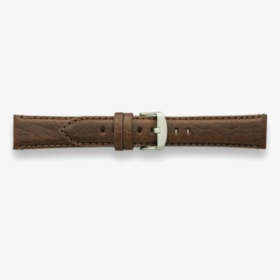 Darlena Redhill Brown Bison Leather Watch Strap LS1358 BRN SS
