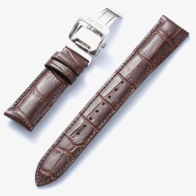 Seiko Brown Leather 20mm Watch Strap L0L8012J0