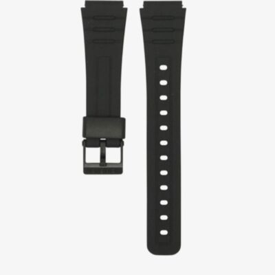 Casio F-91W Black Rubber Watch Strap 71604002