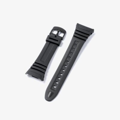 Casio W-96H Black Rubber Watch Strap 10076822