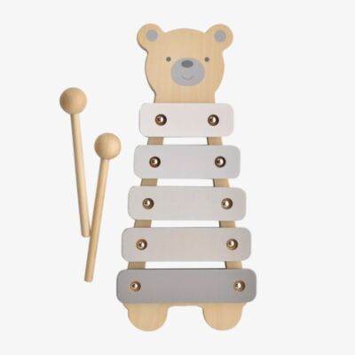 Bambino Wooden Toy Xylophone Teddy CG1781