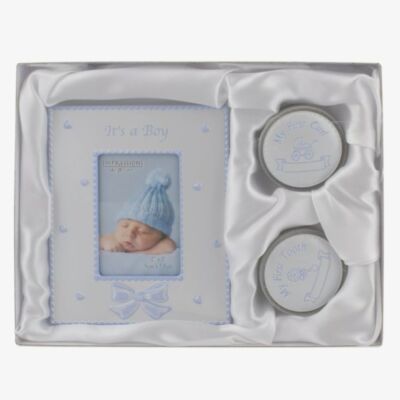 Celebrations Baby Boy Photo Frame Gift Set CG410