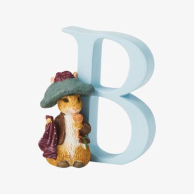 Peter Rabbit Decorative Benjamin Bunny Letter B A4994
