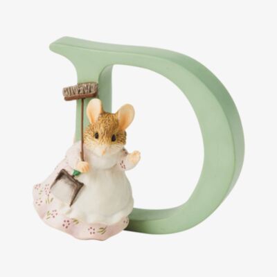 Peter Rabbit Decorative Hunca Munca Letter D A4996