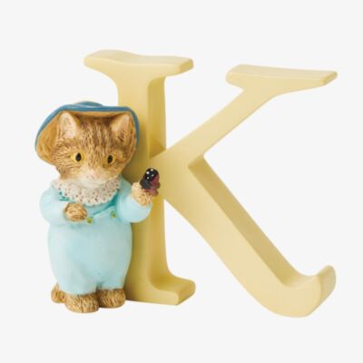 Peter Rabbit Decorative Tom Kitten Letter K A5003