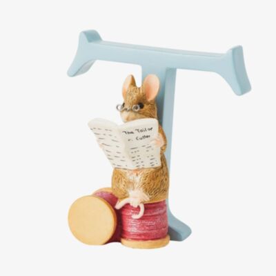 Peter Rabbit Decorative The Tailor Of Gloucester Letter T A5012