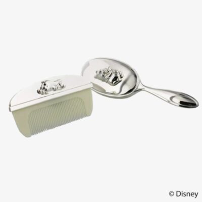 Disney Winnie The Pooh Silver Plated Brush Set Gift DI128