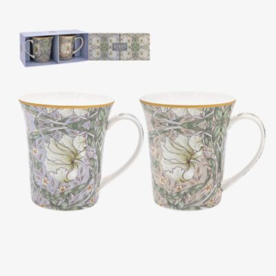 William Morris Set Of Two Pimpernel Mugs LP90360A