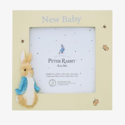 Peter Rabbit New Baby 4x4 Inch Photo Frame A29831