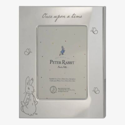Peter Rabbit Silver Plated 3x4 Inch Photo Frame A32349