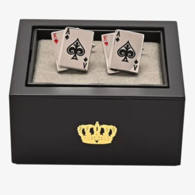Harvey Makin Playing Cards Cufflinks HM2389